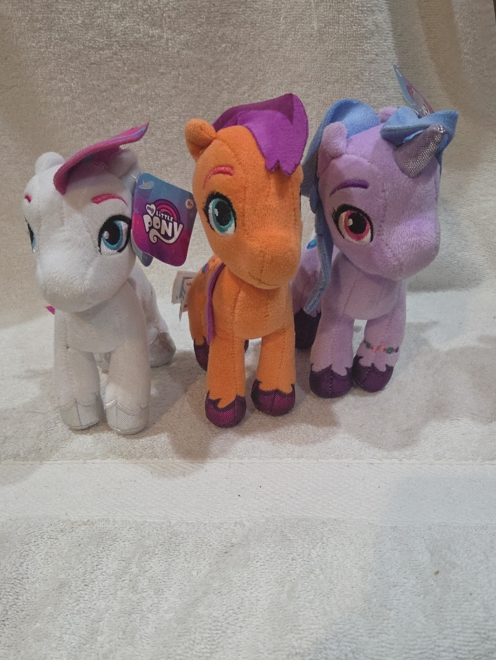 MY LITTLE PONY PLUSHIES - Set Of 3